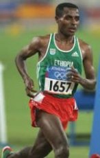 Фотография Кенениса Бекеле Kenesisa Bekele