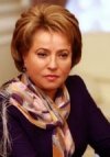Фотография, биография Валентина Матвиенко Valentina Matvienko